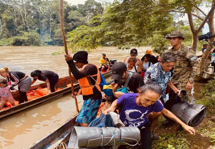 La mayoría de migrantes por el Darién son de nacionalidad venezolana. 