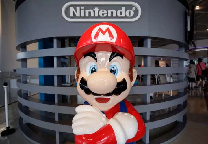 Una figura de Super Mario. Foto: EFE / EPA / Kiyoshi Ota