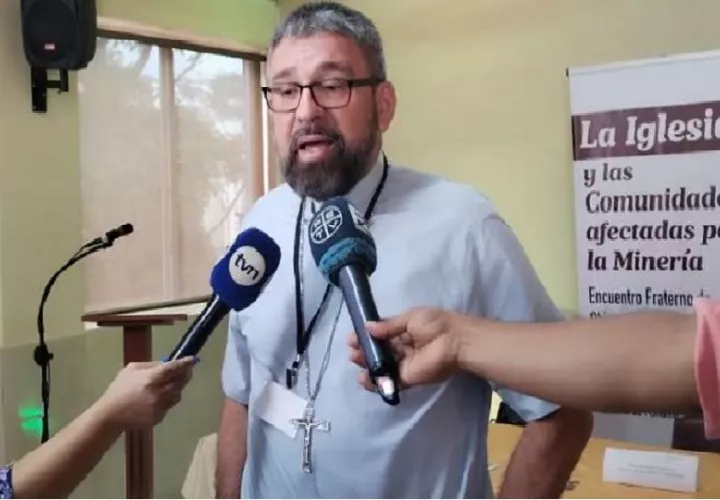 El Obispo de la Diócesis de Colón Guna Yala y Panamá, Manuel Ochogavía, dijo que “es muy lamentable ver como los jóvenes de la provincia son asesinados por el sicariato, esto está mermando la vida de nuestra gente”. Foto. Maricarmen Camargo. Crítica
