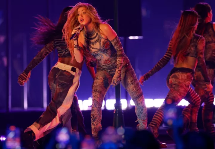  Shakira. Foto: EFE / Julio Muñoz