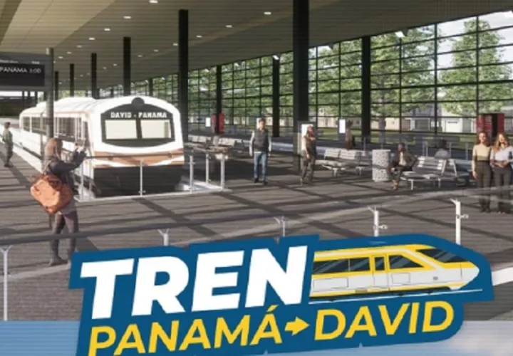 El ferrocarril Panamá - David es una de las promesas de campaña de José Raúl Mulino. Foto: Archivo