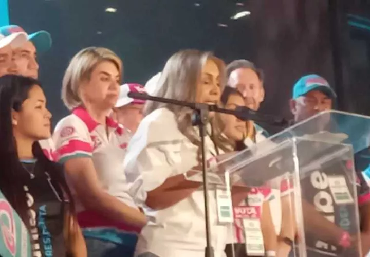 La exdiputada llamó a la unidad del colectivo. 