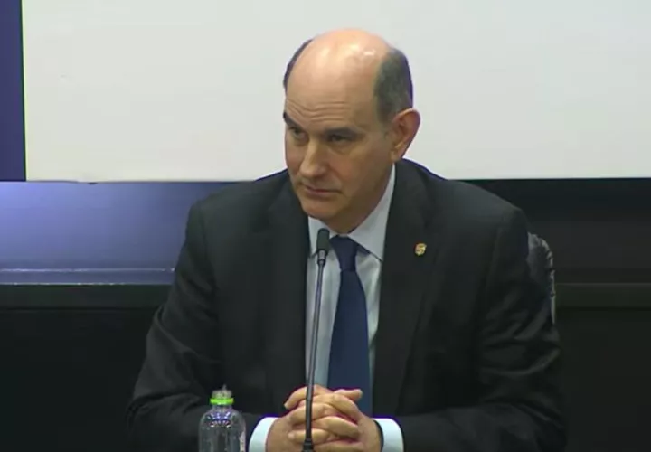 Felipe Chapman, ministro de Economía y Finanzas.