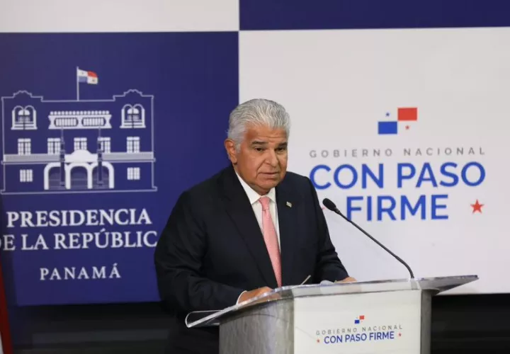 El presidente de la República, José Raúl Mulino. Foto: Cortesía