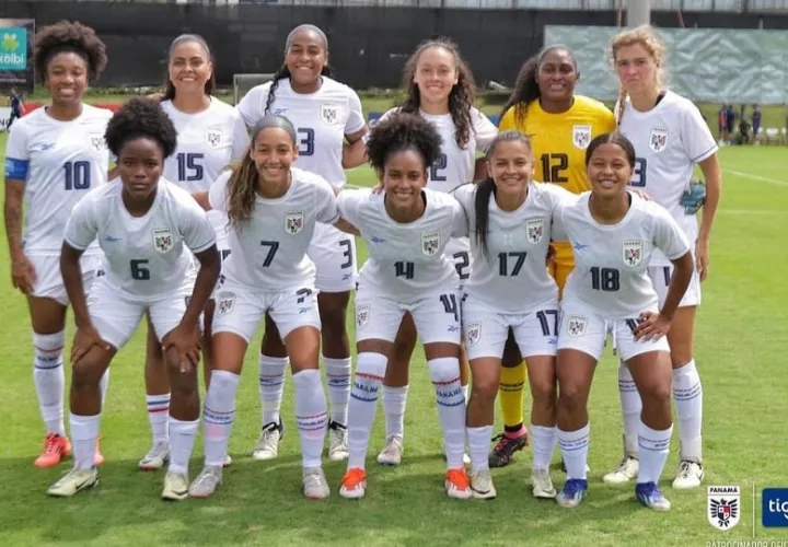 Equipo femenino de Panamá. Foto: FPF