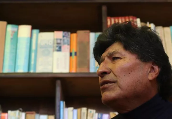 El expresidente de Bolivia Evo Morales. Foto: EFE