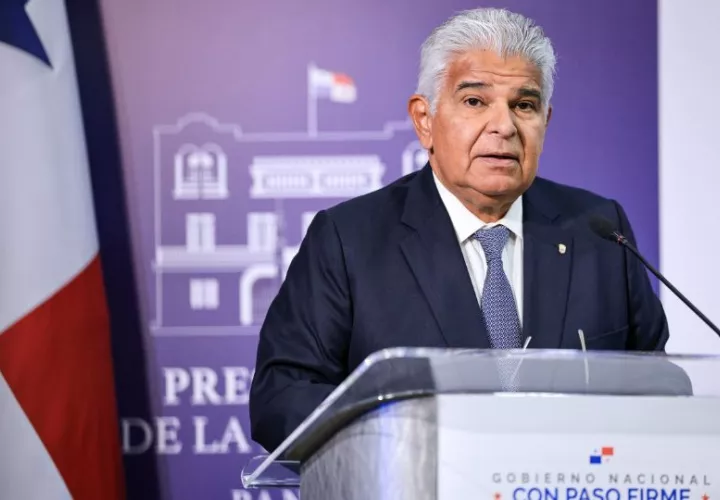José Raúl Mulino, presidente de la República. Foto: Cortesía