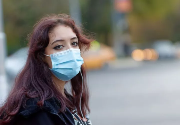 Al presentarse cuadros respiratorios es recomendable el uso de la mascarilla para evitar complicaciones y el contagio a otras personas. Foto: Cortesía.