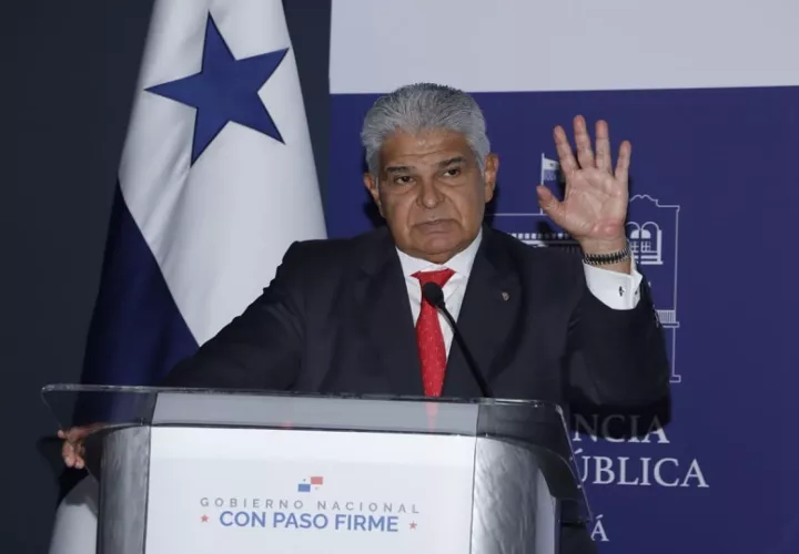 Presidente José Raúl Mulino. Foto: Cortesía