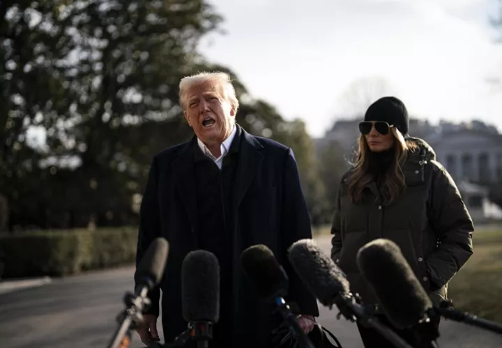 Donald Trump rechaza el aborto. Foto: EF
