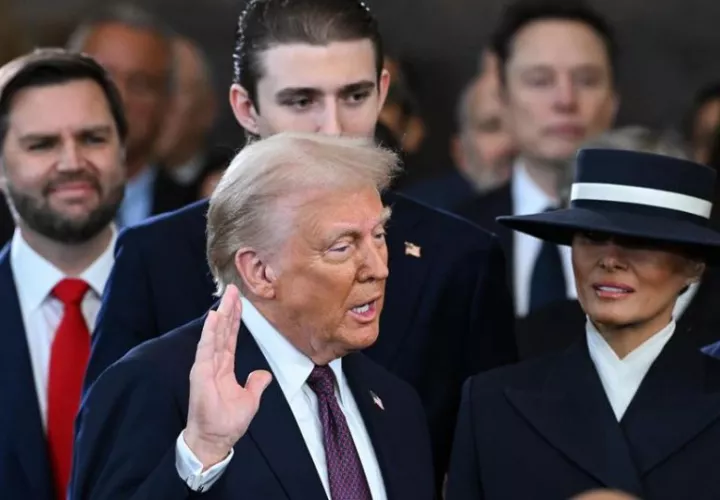 Donald Trump, presidente de Estados Unidos. Foto: EFE