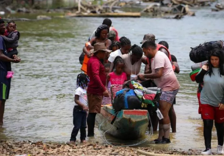  2024 cerró con un total de 300,549 migrantes que llegaron a Panamá tras cruzar el Darién. Foto: Archivo