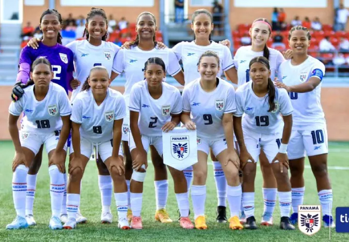 Panamá Sub-20 de fútbol femenino. Foto: FPF