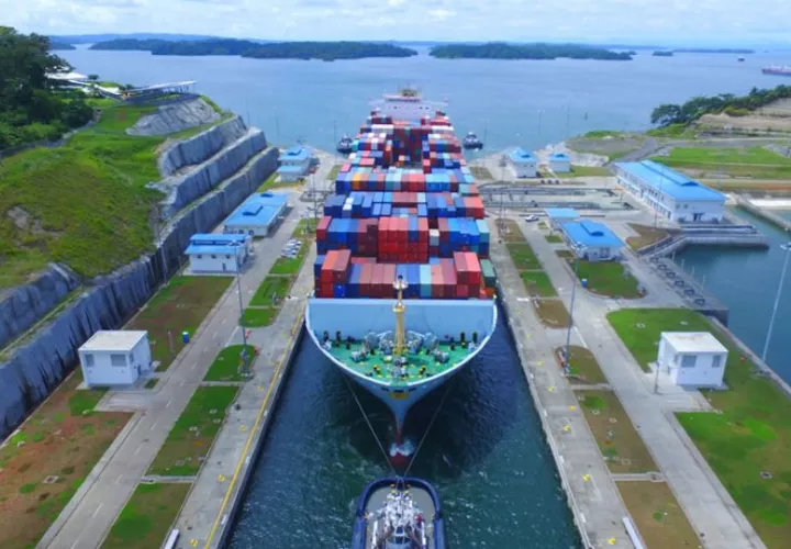 Canal de Panamá. Foto: Cortesía