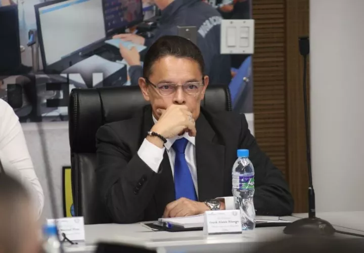 Frank Ábrego, ministro de Seguridad. Archivo