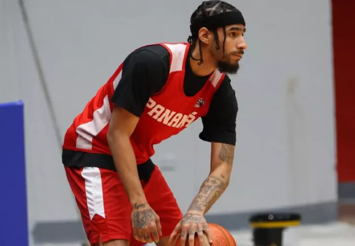  Jhivvan Jackson, jugador de Panamá. Foto: Fepaba