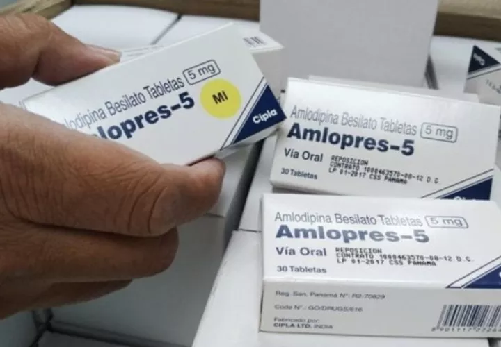 La Amlodipina está entre los medicamentos con descuentos. Foto: Archivo