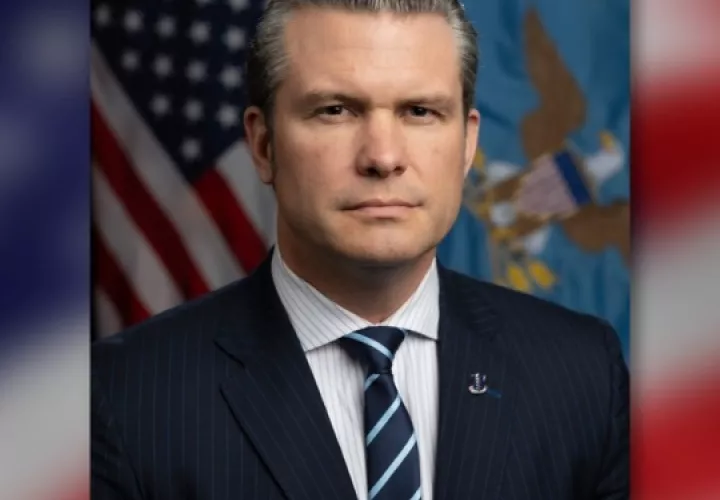 Secretario de Defensa de Estados Unidos, Pete Hegseth. Foto: Cortesía