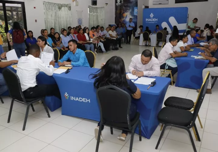 Inadeh realizó una jornada similar en el mes de marzo en la que participaron 500 personas. Foto: Cortesía Inadeh