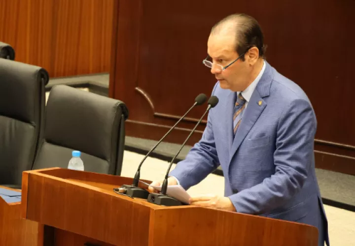 Javier Martínez-Acha en la Asamblea Nacional. Foto: X / @javierachapma