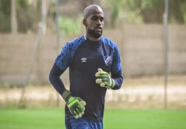 El panameño Luis 'Manota' Mejía  es portero del Nacional. Foto: Instagram