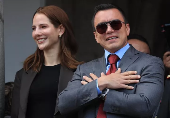 El presidente de Ecuador, Daniel Noboa. EFE