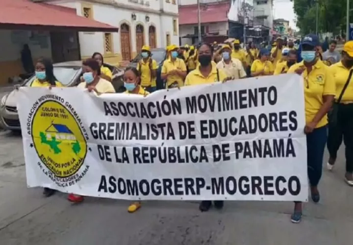 Asociación Movimiento Gremialista de Educadores de la República de Panamá. Foto: Cortesía