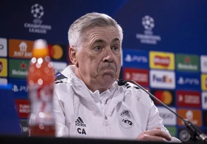 Carlo Ancelotti, técnico del Real Madrid. Foto: Archivo