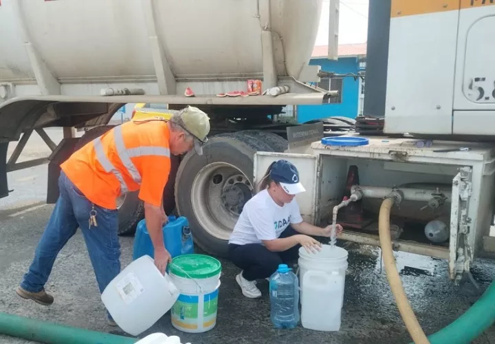 Los pozos que están dándole servicio a las comunidades son los que se encuentran en las periferias de la ciudad de Chitré, Las Tablas y Guararé.  Foto. Cortesía Idaan