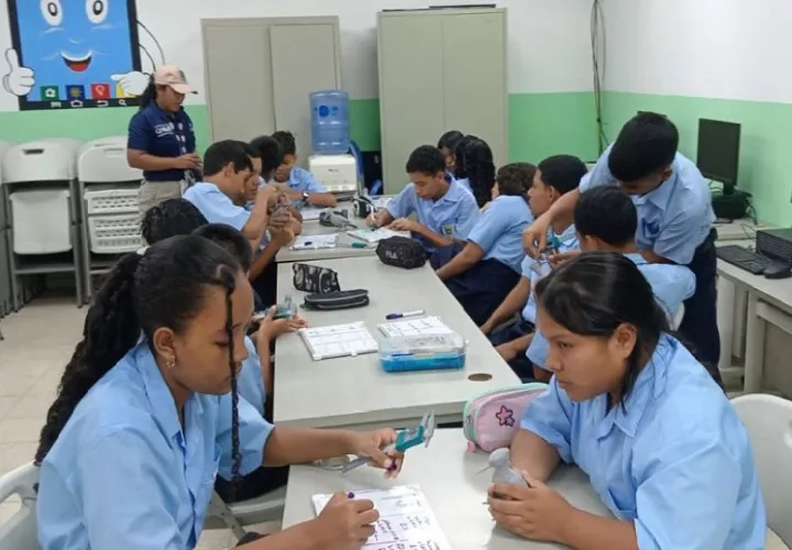 Algunos estudiantes no han perdido clases. Foto: Archivo