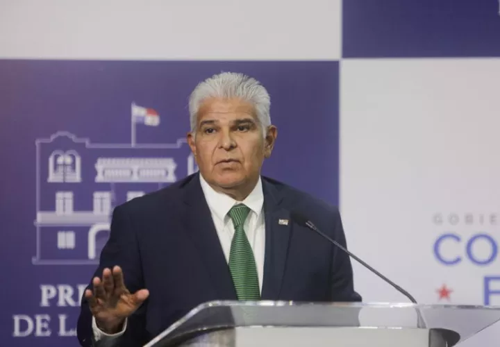 José Raúl Mulino, presidente de la República. Foto: EFE