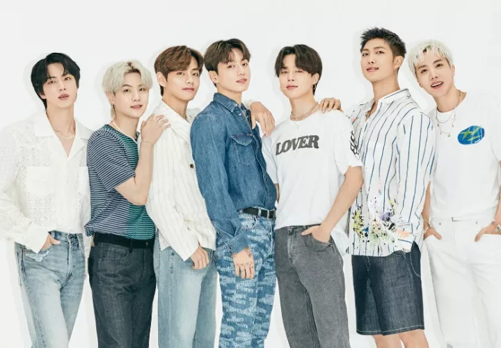 Jin, Suga, V, Jungkook, Jimin, RM y J-Hope. Foto: Weverse Magazine