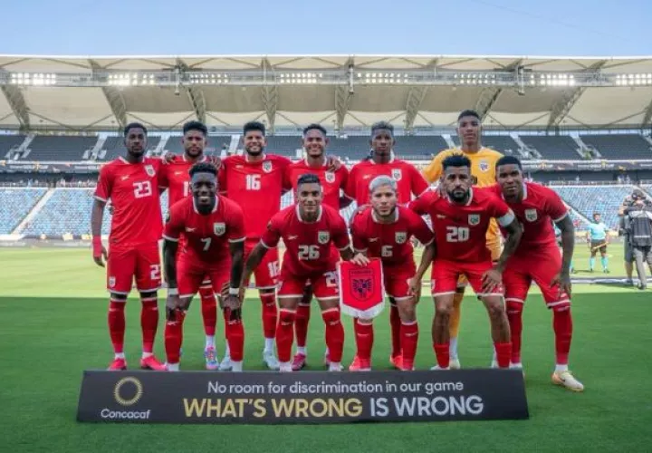 Equipo de Panamá. Foto:FPF