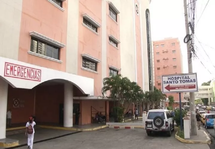 Edificio de urgencias del Hospital Santo Tomás.  Foto: Archivo