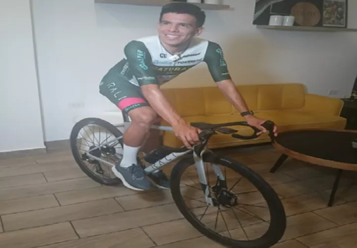 Franklin Archibold se encuentra listo para el Tour de Panamá. Foto: Jaime Chávez