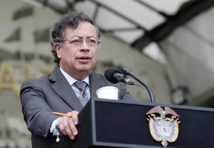 Gustavo Petro, presidente de Colombia. Foto: Archivo.
