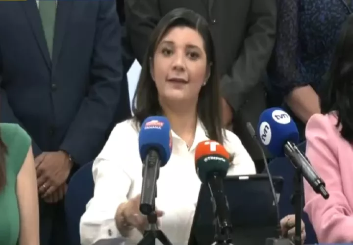Jackeline Muñoz, ministra de Trabajo y Desarrollo Laboral. Foto: YouTube