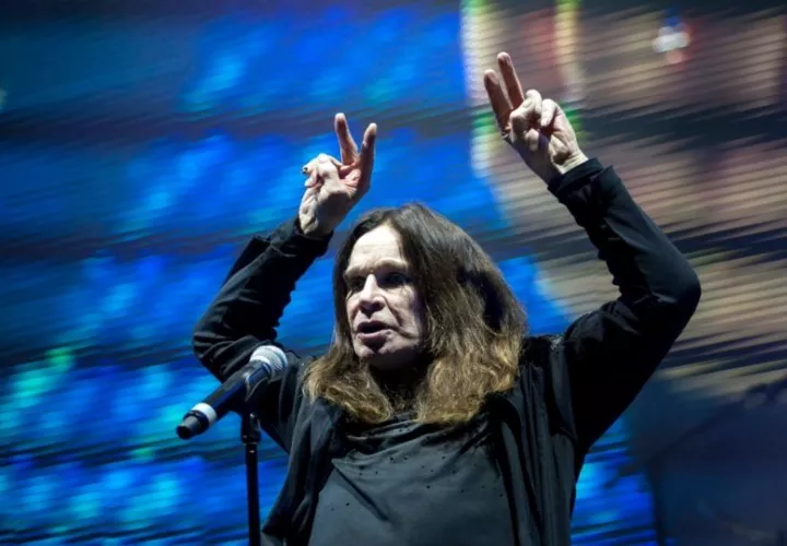  Ozzy Osbourne, el cantante de Black Sabbath. Foto: EFE