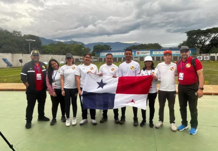 Panamá mejoró en el ránking  continental en tiro con arco. Foto: Cortesía