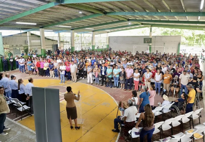 El evento se efectuó en el Colegio Secundario de Gatuncillo. Foto: Cortesía ACP
