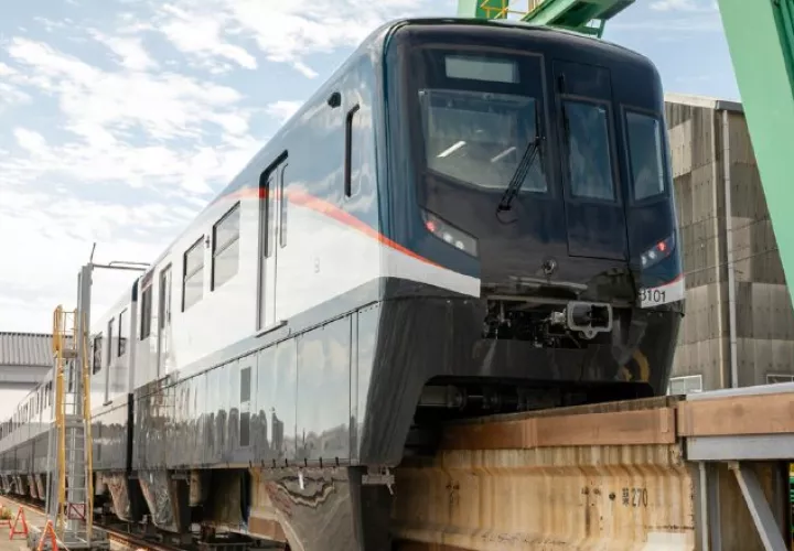 En 2026 se seguirá con la construcción de la Línea 3 del metro. Todos los trenes ya están en el país. Cortesía
