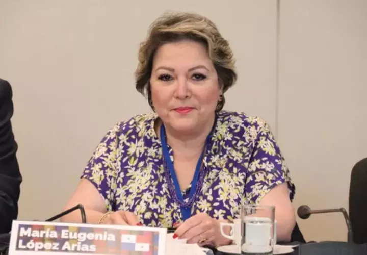 María Eugenia López, presidenta de la Corte Suprema de Justicia.  Foto Cortesía