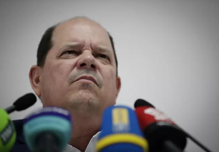 Manuel Arias, presidente de la Federación Panameña de Fútbol. Foto: EFE