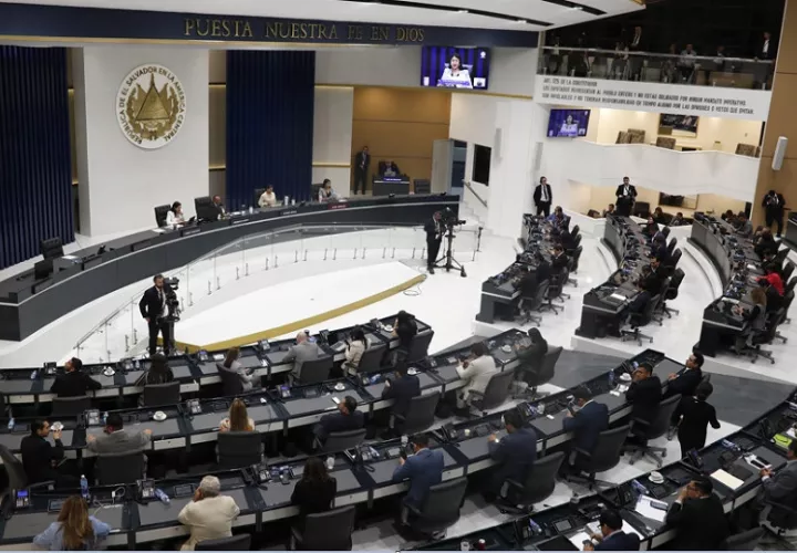 Plenaria de la Asamblea Legislativa (Parlamento). EFE