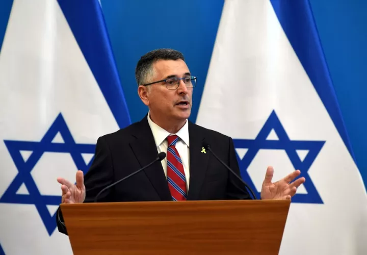 El ministro de Exteriores de Israel, Gideon Saar. Foto: EFE