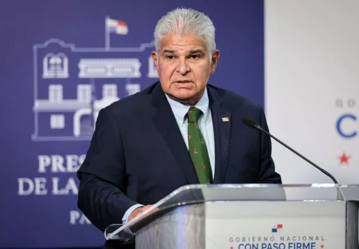 José Raúl Mulino, presidente de la República. Foto: Cortesía