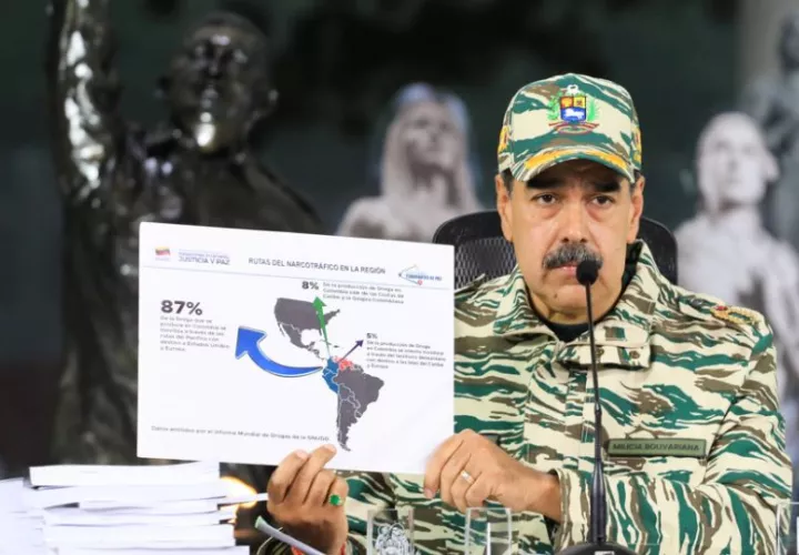 Nicolás Maduro, presidente de Venezuela. Foto: EFE