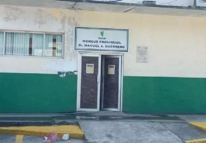 El cuerpo de este ciudadano fue llevado a la Morgue Judicial. Foto. Archivo 