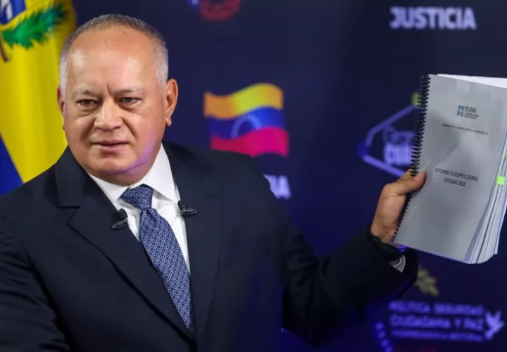 El ministro de Interior, Justicia y Paz de Venezuela, Diosdado Cabello. Foto: EFE