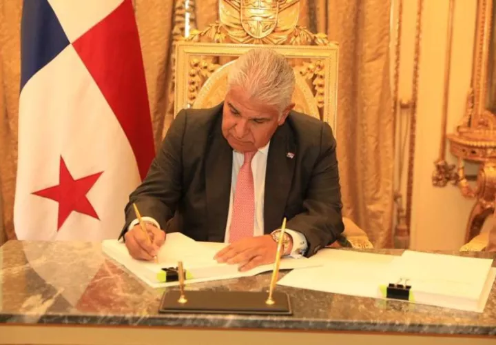 José Raúl Mulino, presidente de la República. Foto: Cortesía
